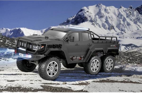 Reely FreeMen 2.0 6x6 1:10 Børstet RC Car Elektrisk Crawler 6WD 100% Premium RtR 2,4 GHz Inkl. batteri, oplader og batteri