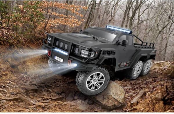 Reely FreeMen 2.0 6x6 1:10 harjattu RC-auto sähköinen telaketju 6WD 100% Premium RtR 2,4 GHz Sis. akku, laturi ja akku