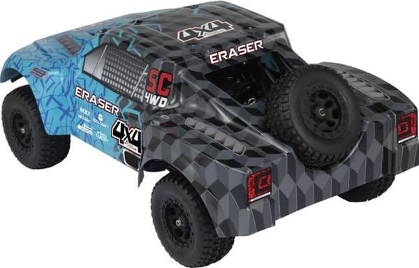 Reely Eraser Brushless 1:10 RC modelbil Electric Short Course 4WD 100% RTR 2,4 GHz Inkl. batteri, oplader og batterier til