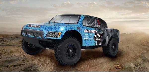 Reely Eraser Brushless 1:10 RC modelbil Electric Short Course 4WD 100% RTR 2,4 GHz Inkl. batteri, oplader og batterier til