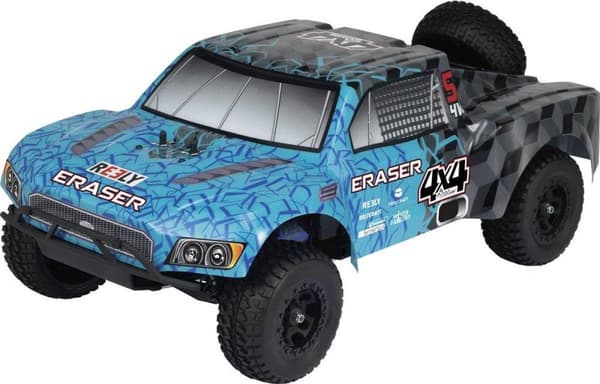 Reely Eraser Brushless 1:10 RC malliauto Sähköinen lyhytkurssi 4WD 100% RTR 2,4 GHz Sis. akku, laturi ja akut