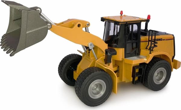Amewi 22517 Skala hjullastare Fjärrkontroll 1:24 Skala 2,4GHz RTR Gul