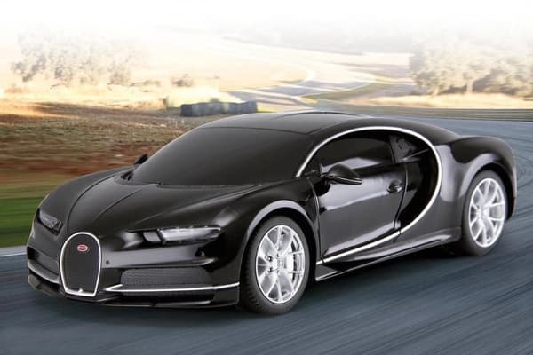 Rastar Rc Bugatti Chiron Boys 27 Mhz 1:24 Sort