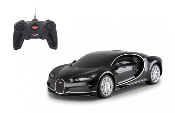 Rastar Rc Bugatti Chiron Boys 27 Mhz 1:24 Sort