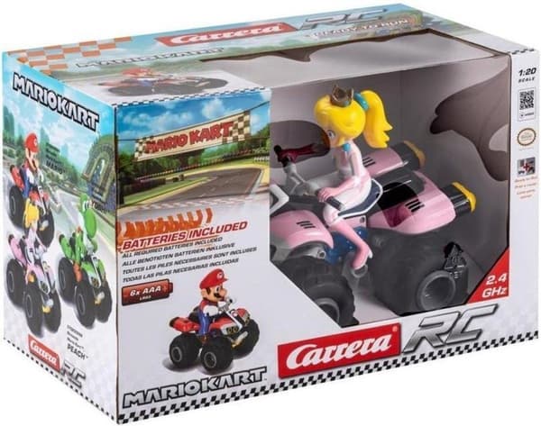 Carrera RC Mario Kart 8 Peach - kontrollerbar Quad - 2,4 GHz - 1:20