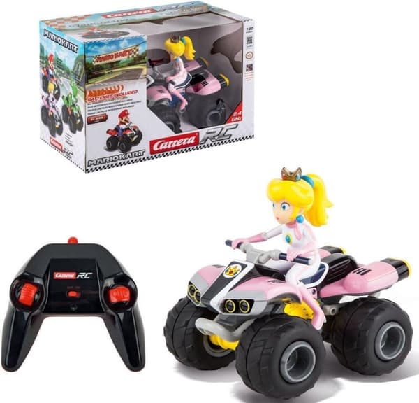 Carrera RC Mario Kart 8 Peach - kontrollerbar Quad - 2,4 GHz - 1:20