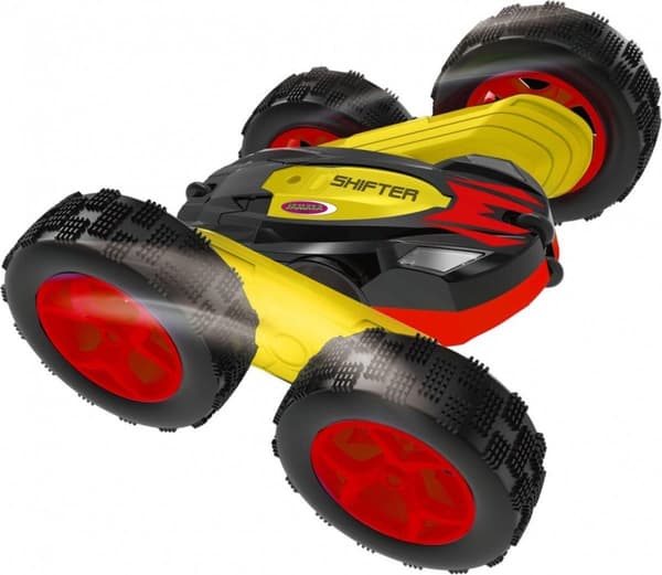 Jamara Rc shifter stuntbil drenge 2,4 GHz 16 cm rød/gul