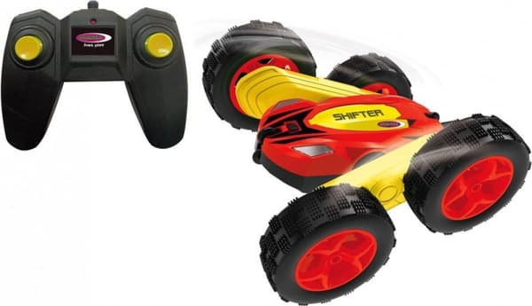 Jamara Rc shifter stuntbil drenge 2,4 GHz 16 cm rød/gul