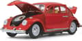 Miniatyrbillede 3 af 8: Jamara RC VW Beatle Classic Die-cast Boys 27MHz Rød 1:18