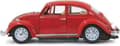 Miniatyrbillede 8 af 8: Jamara RC VW Beatle Classic Die-cast Boys 27MHz Rød 1:18