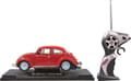 Miniatyrbillede 1 af 8: Jamara RC VW Beatle Classic Die-cast Boys 27MHz Rød 1:18