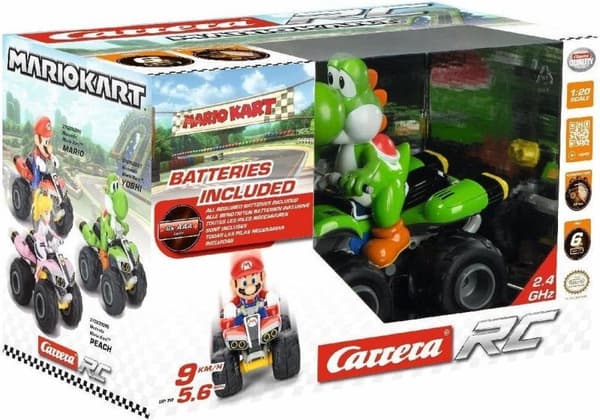 Carrera RC Mario Kart 8 Yoshi - kontrollerbar Quad - 2,4 GHz - 1:20