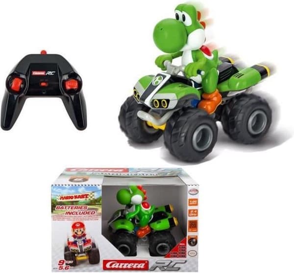 Carrera RC Mario Kart 8 Yoshi - kontrollerbar Quad - 2,4 GHz - 1:20