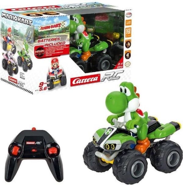 Carrera RC Mario Kart 8 Yoshi - kontrollerbar Quad - 2,4 GHz - 1:20