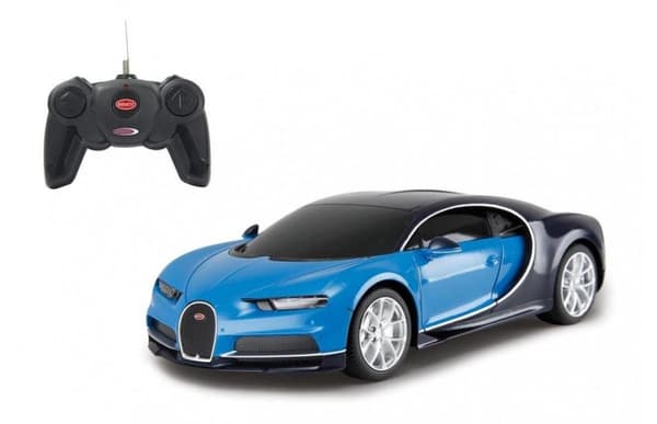 Rastar Rc Bugatti Chiron Boys 27 Mhz 1:24 Blue