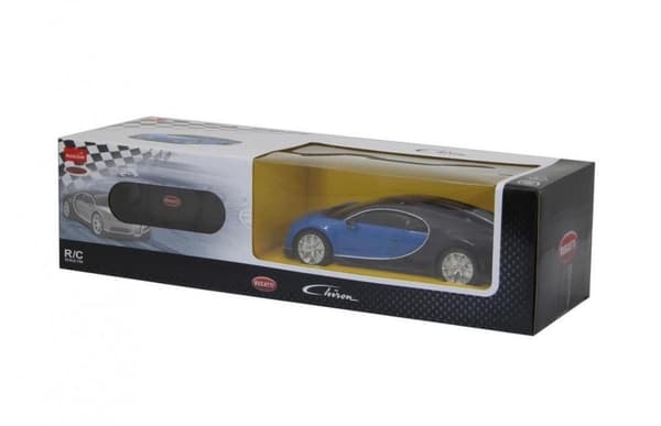 Rastar Rc Bugatti Chiron Boys 27 Mhz 1:24 Blue