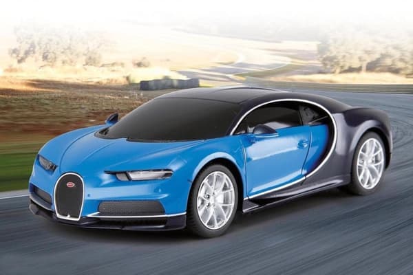 Rastar Rc Bugatti Chiron Boys 27 Mhz 1:24 Blue