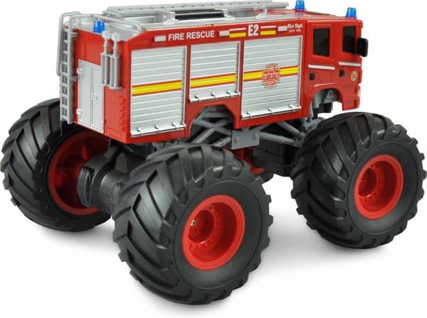 Amewi Red Brushed 1:18 RC Car Electric Monster Truck Takaveto RTR 2,4 GHz