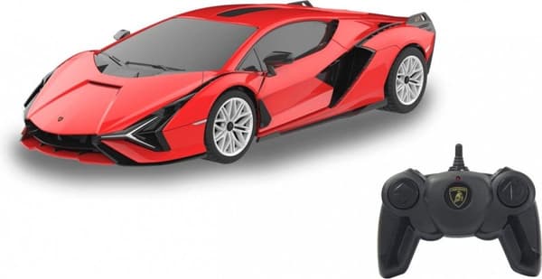 Jamara Rc Car Lamborghini Sián 20,7 cm 1:24 punainen 2-osainen