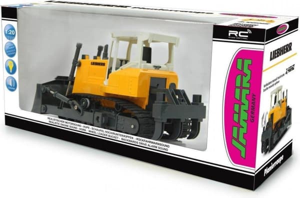 Jamara Bulldozer RC 35,5 X 17,5 cm 2,4 GHz 1:20 Gul