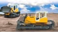 Miniatyrbillede 10 af 11: Jamara Bulldozer RC 35,5 X 17,5 cm 2,4 GHz 1:20 Gul