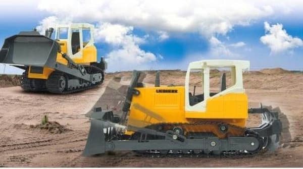 Jamara Bulldozer RC 35,5 X 17,5 cm 2,4 GHz 1:20 Gul