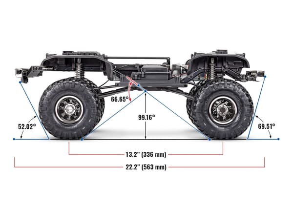 Traxxas TRX-4 Chevrolet K10 Sort 1/10 RTR