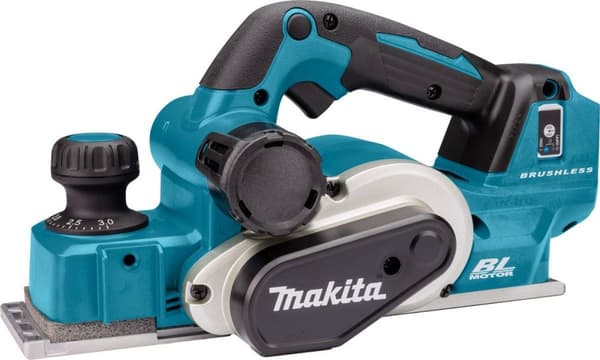 Makita DKP181ZJ 18V Li-Ion sladdlös hyvel i Mbox - 82mm - 3mm - kolborstlös