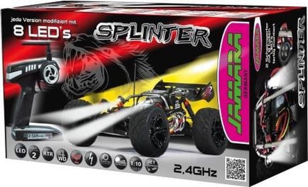 Jamara Splinter EP 1:10 2,4GHz med LED - RC Car