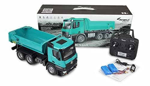 Amewi 22533 Mercedes Benz Arocs 2651 Elektrisk RC Model Truck RtR Inklusiv batteri og oplader (22533)