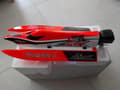 Miniatyrbild 1 av 6: Amewi F1 Mad Shark V2 RC båt för nybörjare RTR 430 mm