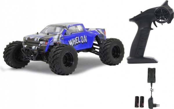 Jamara JAM-053355 R/c 4wd Whelon Rtr / 4-wd / Med kullager / Vattentät 2,4 Ghz Kontroll 1:12 Blå