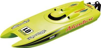 Amewi Racing Catamaran Adventure - Klar til at køre (RTR) - Grøn - Båd - Elektrisk motor - 2,4 GHz - Lithium-Ion (Li-Ion) (26074)