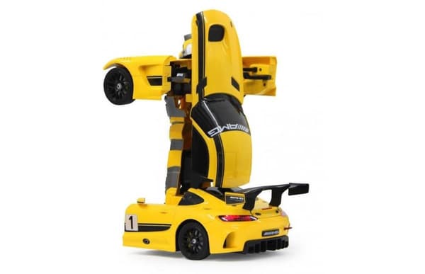 Mercedes AMG GT3 - RC - Racerbil - Transformer - 2.4GHz - 1:14 - Gul