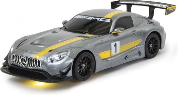 Mercedes AMG GT3 - RC - Racerbil - Transformator - 2.4GHz - 1:14 - Grå