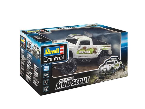 Revell Control 24643 New Mud Scout 1:10 RC indgangsmodel elektrisk monstertruck baghjulstræk (24643)