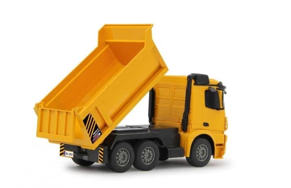 Jamara Dump Truck Rc Mercedes-Benz Arocs 2,4 Ghz Keltainen 1:26