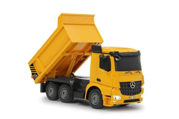Jamara Dump Truck Rc Mercedes-Benz Arocs 2,4 Ghz Keltainen 1:26