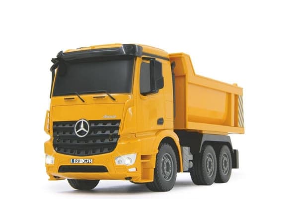 Jamara Dump Truck Rc Mercedes-Benz Arocs 2,4 Ghz Keltainen 1:26