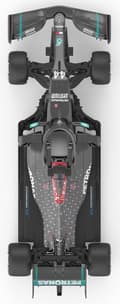 Miniatyrbillede 10 af 11: Mercedes-AMG F1 W11 EQ Performance 1:18 sort
