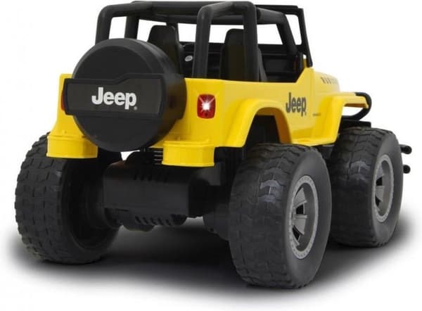 Jamara Auto Jeep Wrangler Rc Boys 1:12 keltainen/musta 2-osainen