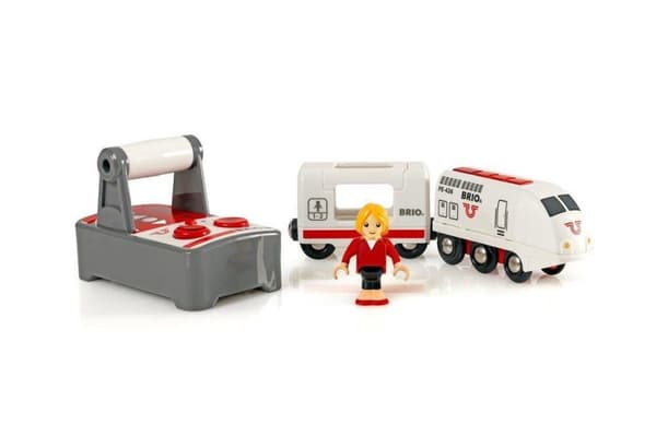 BRIO Hvidt RC-lokomotiv med fjernbetjening - 33510