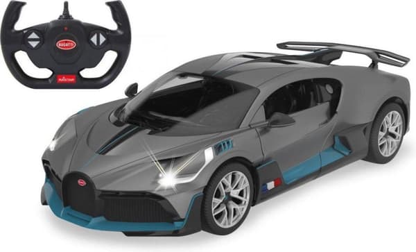 Jamara Rc Bil Bugatti Divo 33 Cm 1:14 Grå 2-delad