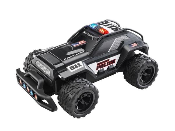 Revell Highway Police Black RC -malliauto sähköinen hätäajoneuvo RtR 2,4 GHz (24455)