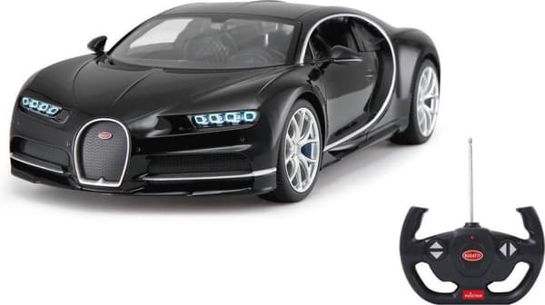 Rastar Rc Bugatti Chiron Boys 27 Mhz 1:14 Blå