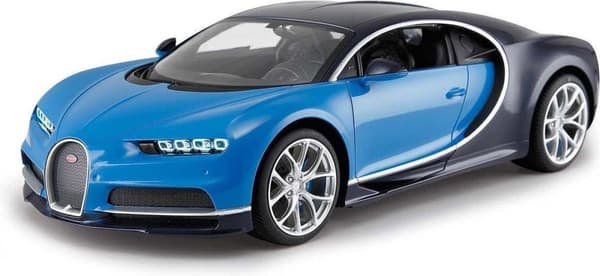 Rastar Rc Bugatti Chiron Boys 27 Mhz 1:14 Blå