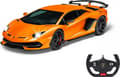 Miniatyrbillede 5 af 5: Rastar Rc Lamborghini Aventador Svj Orange 1:14