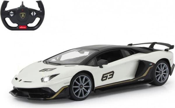 Jamara Lamborghini Aventador SVJ Performance 1:14 hvid 2,4GHz A - Sportsvogn - Elmotor - 1:16 - Klar til at køre (RTR) - Hvid - Dreng (405172)