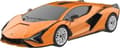 Miniatyrbillede 2 af 4: Jamara Rc Auto Lamborghini Sián 20,7 cm 1:24 Orange 2-delt