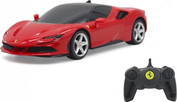 Jamara Rc Car Ferrari Sf90 Stradale 16,5cm punainen 2-osainen